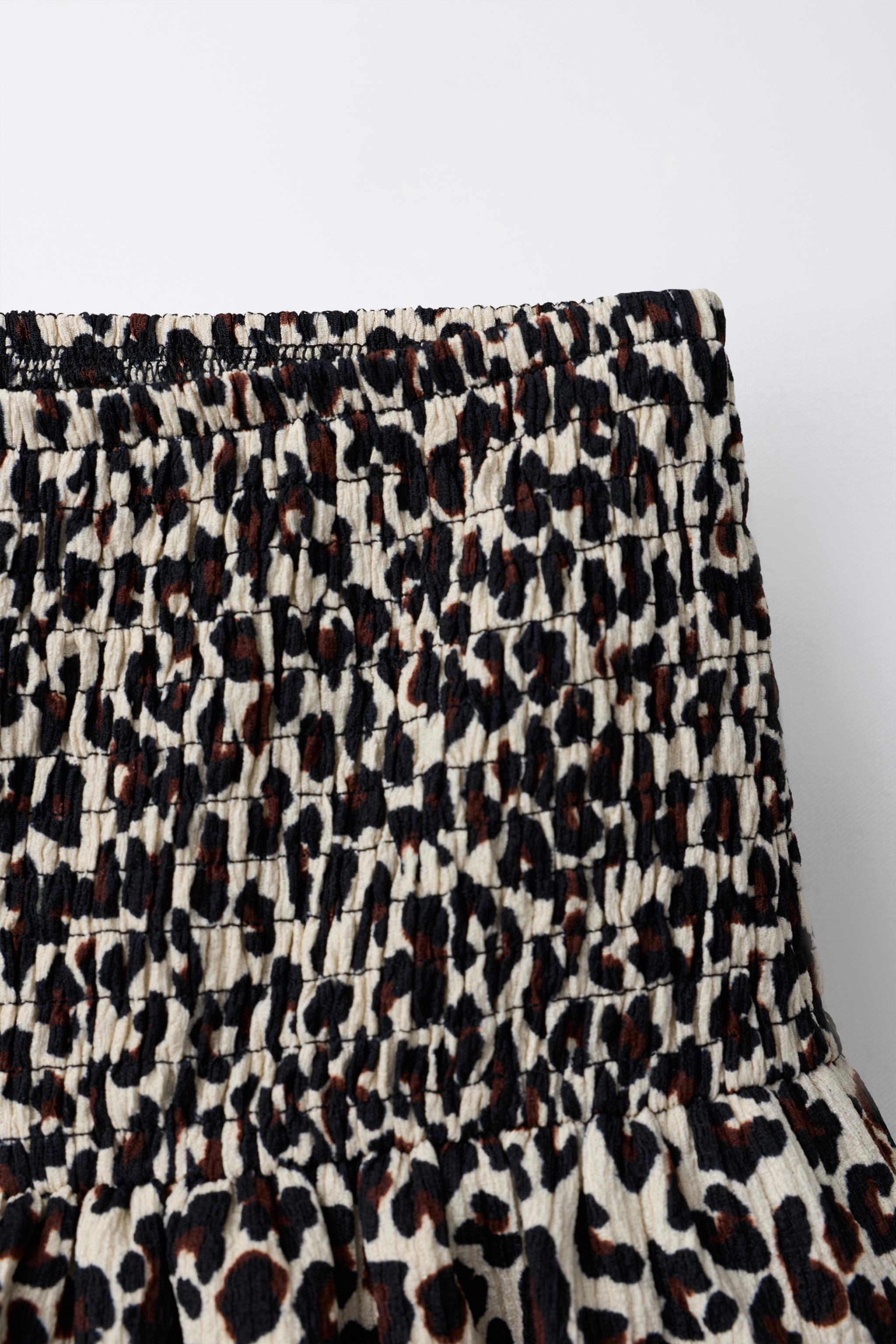 JUPE-SHORT ANIMAL PRINT